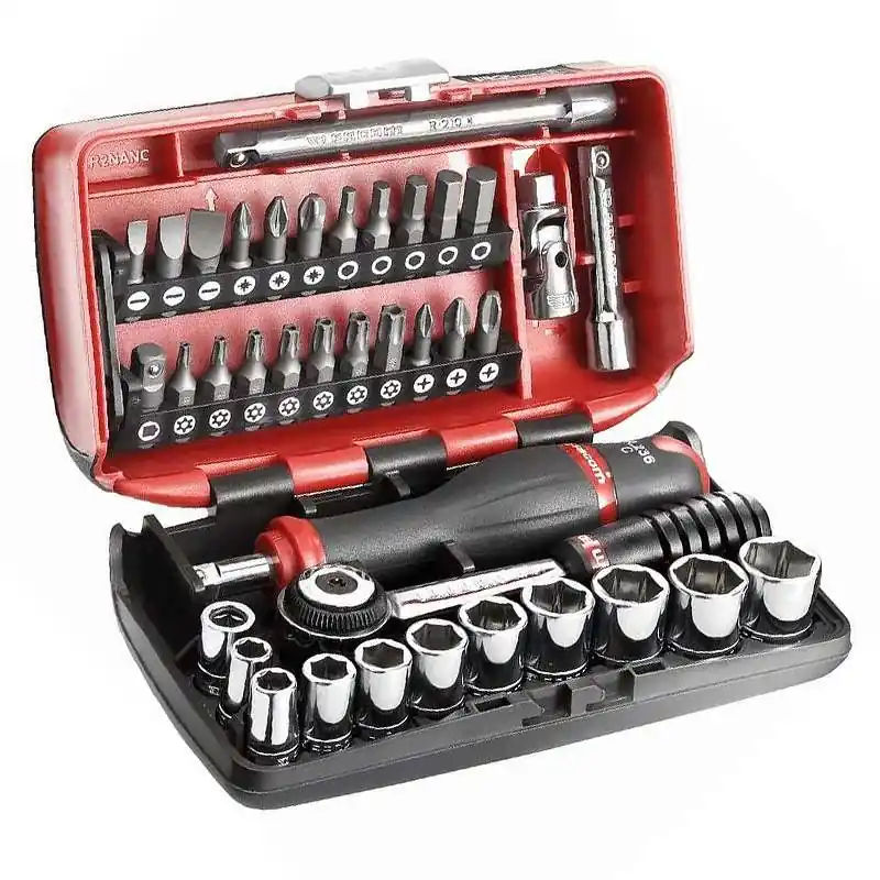 Expédition Rapide Coffret de douilles et vissage 1/4‘‘ FACOM R2NANOPB 38 pièces