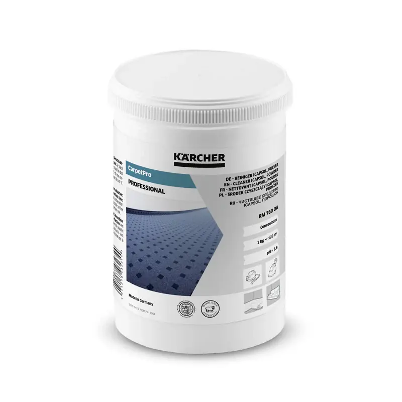 CarpetPro Cleaner KARCHER PRO 6.295-849.0 iCapsol RM 760 OA poudre 0,8kg Expédition Rapide
