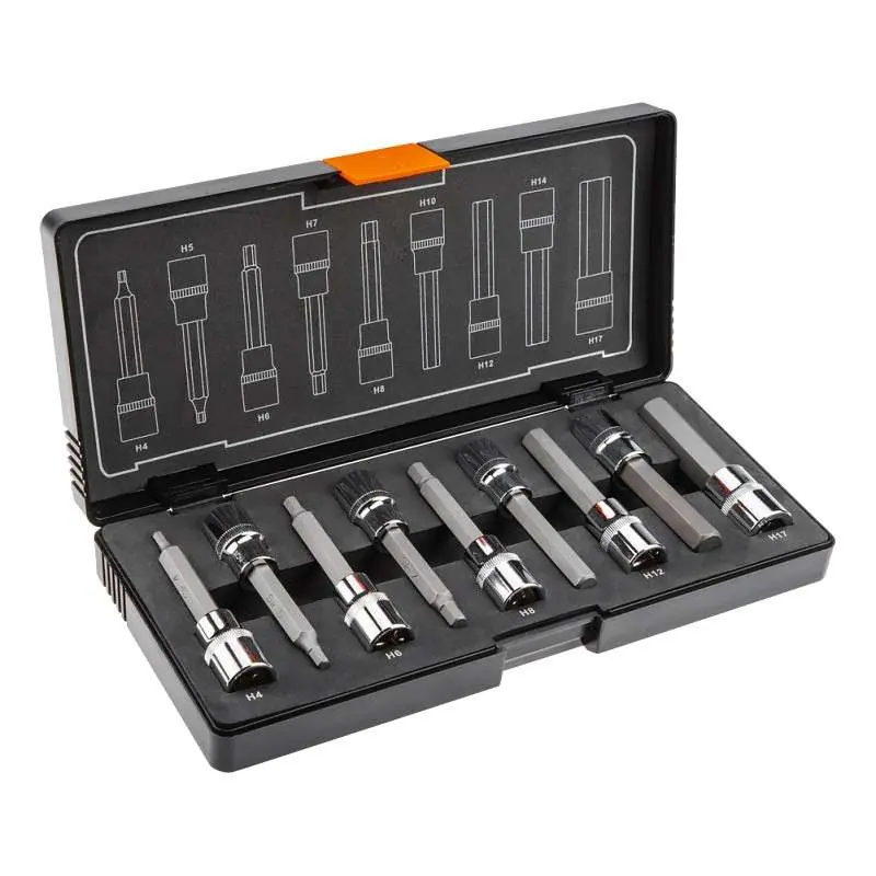 Produit De Marque Coffret de 9 Douilles 1/2 sur rallonge NEO TOOLS 08-706