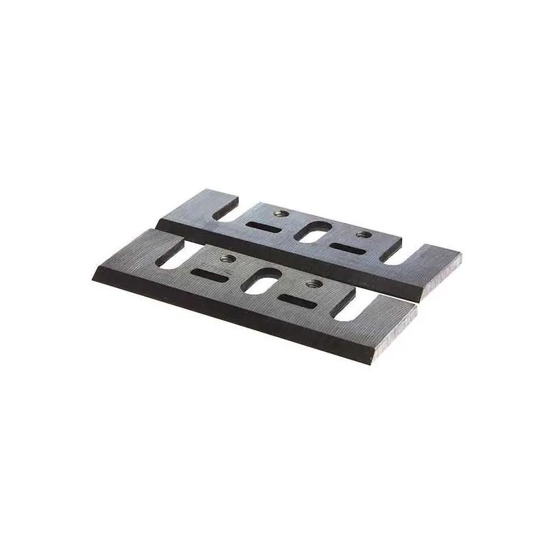 Marque Jeux de Fers MAKITA D-63666 (793186-4) Réaffutables pour rabot HSS 170 mm