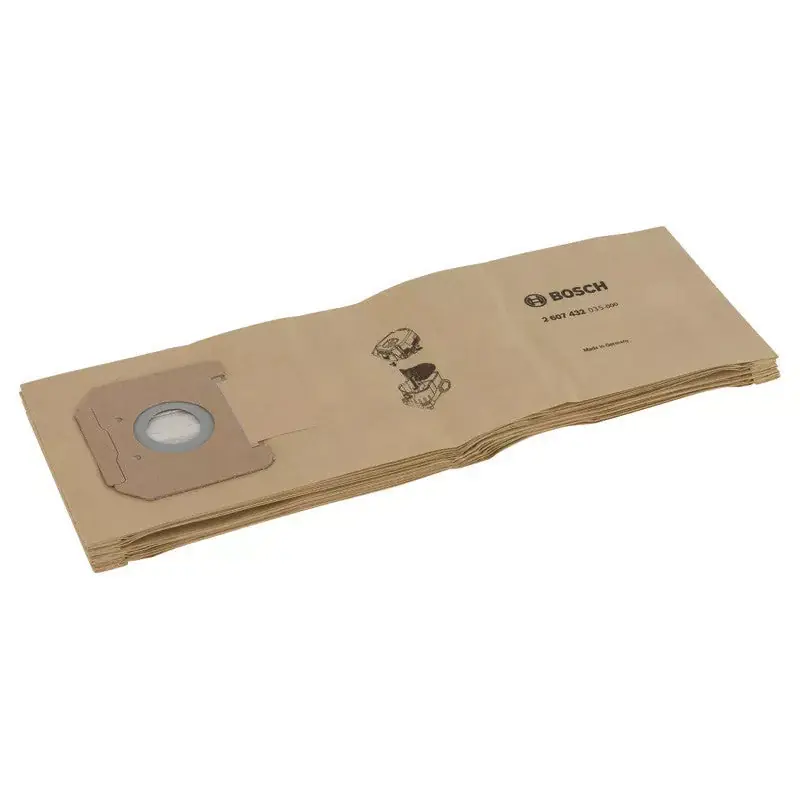 Super Prix Lot de 5 sacs d‘aspirateur BOSCH 2607432035 – Papier – Pour GAS 35