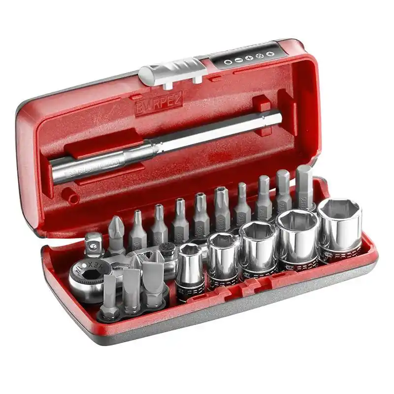 Coffret de serrage et vissage FACOM R1PICOPB 1/4‘‘ + Clé à cliquet Nouvelle Collection