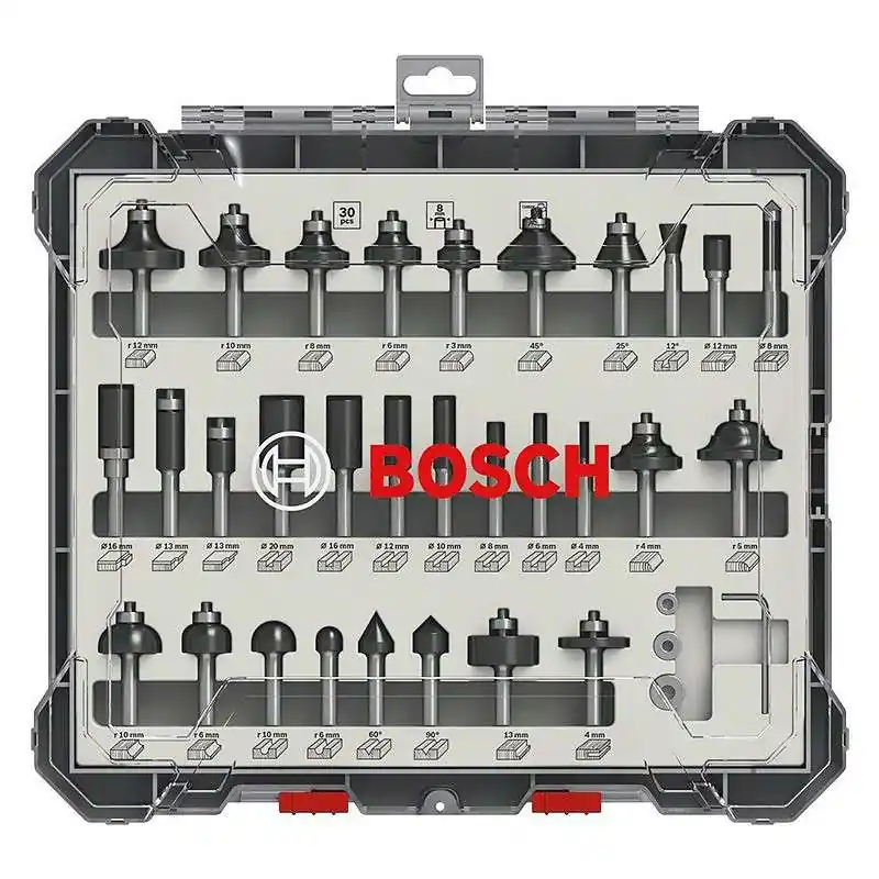 Bon Marché Coffret de 30 fraises mixtes BOSCH Professional (2607017475)