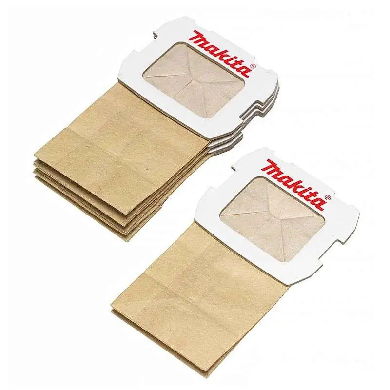 Super Prix Lot de 5 Sacs papier pour boite à poussière ponceuses MAKITA 194746-9