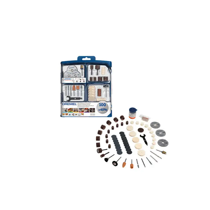 Coffret de 100 accessoires multi-usage (723) DREMEL 2615S723JA Produit De Marque