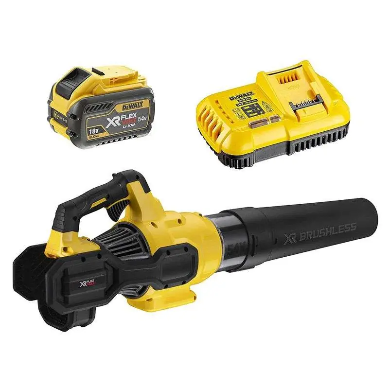 Souffleur 54V DEWALT DCMBA572X1-QW avec une batterie de 9,0 Ah FLEXVOLT Commander Maintenant