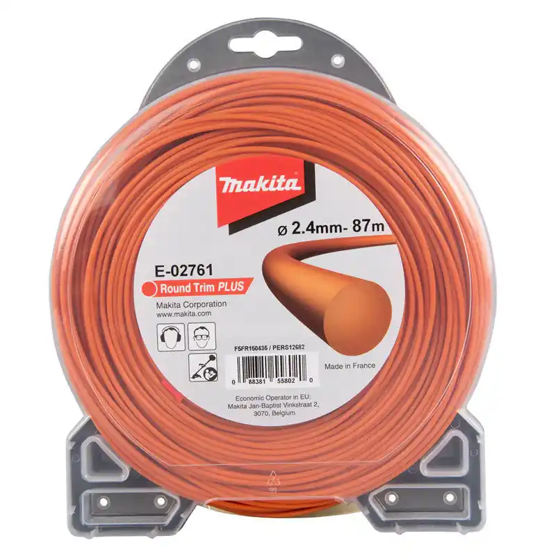 Seulement Aujourd&rsquo;hui Fil de coupe Orange 2,4mm x 87m rond MAKITA E-02761