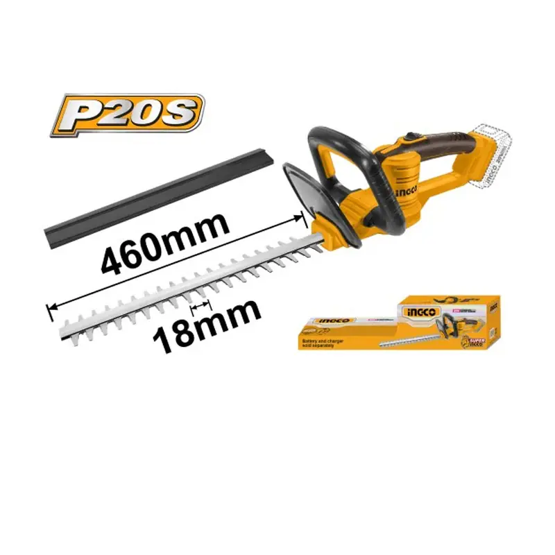 Bon Plan Taille-haie sans fil sur batterie 460 MM 20V P20S – INGCO – CHTLI20018