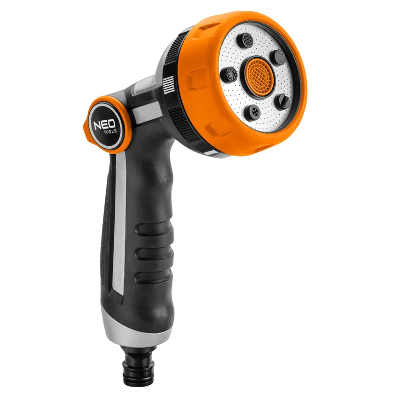 Arroseur multifonctionnel, 5 fonctions, réglable en continu, disque métallique – NEO TOOLS Prix Promo
