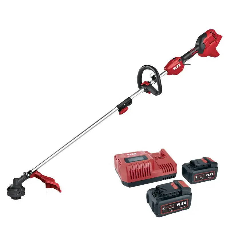 Prix Cassé Coupe-bordures FLEX GLT 35 18-EC 18V avec 2x5Ah + chargeur rapide