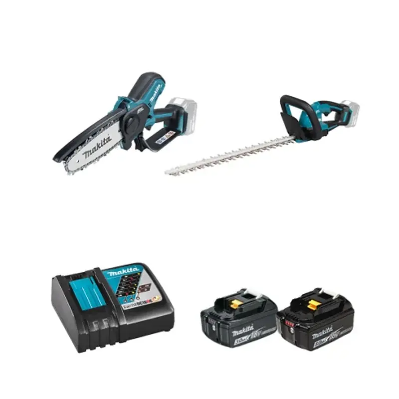 Pack 2 machines + pack énergie + batterie (DUC150Z + DUH506Z + 191A24-4 + BL1850) Offre Spéciale