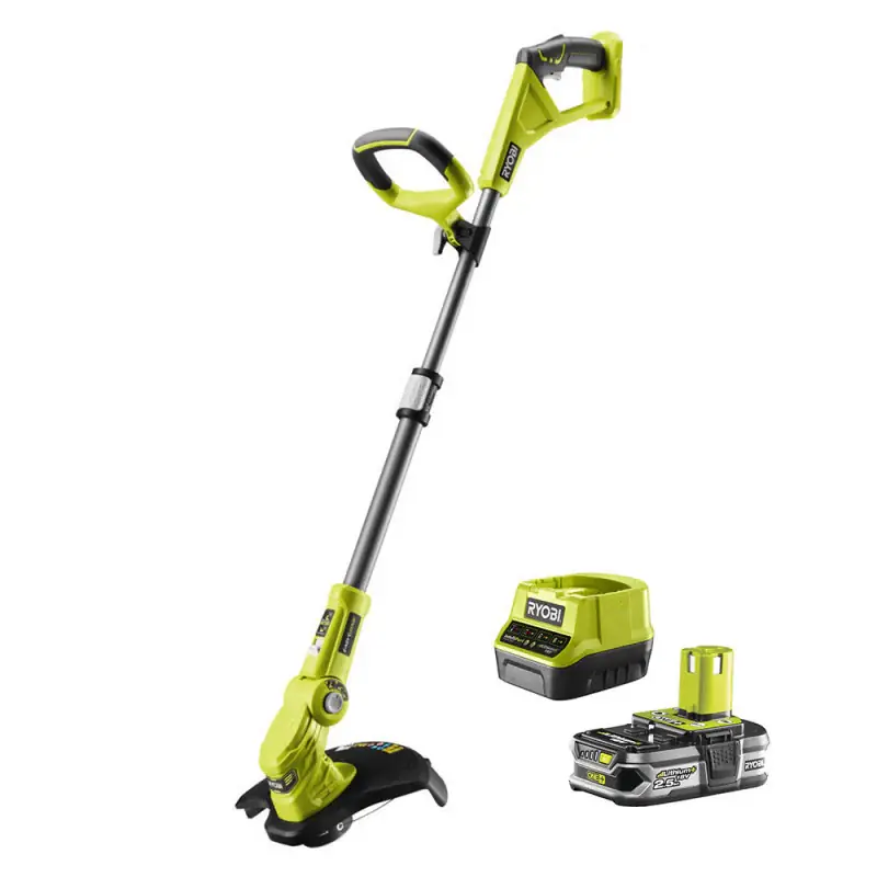 Must-Have Coupe-bordures 18V RYOBI RLT183225F Ø 25-30 cm – 1 batterie Li-Ion 2,5 Ah + Chargeur rapide
