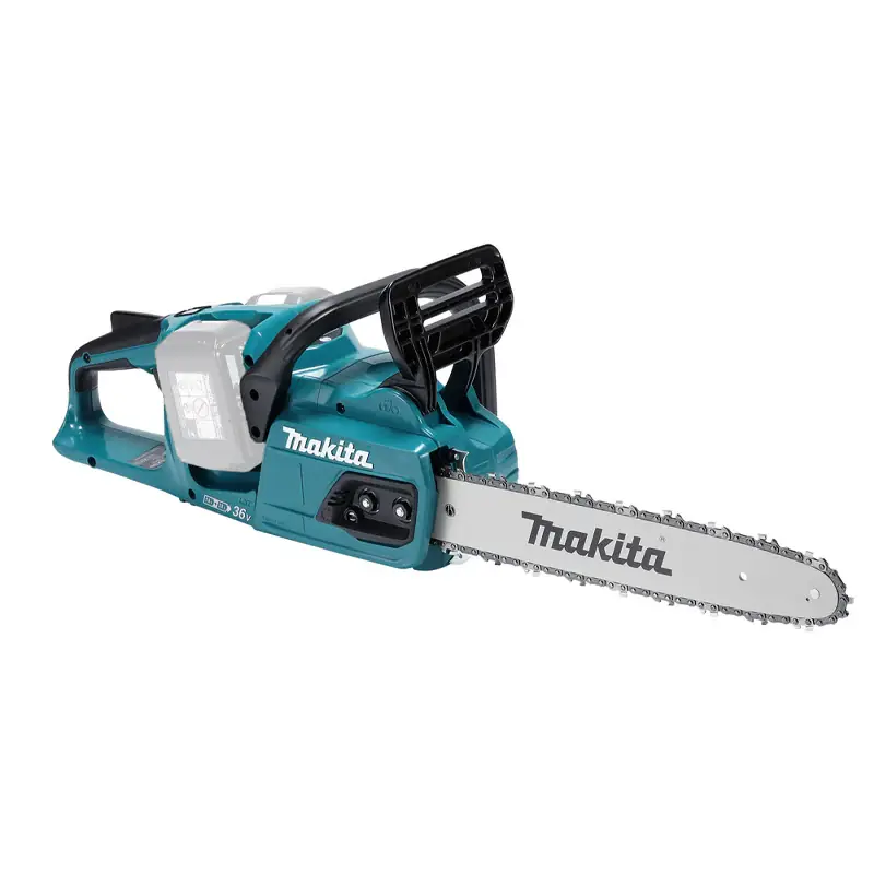 Promotion Tronçonneuse 36 V (2 x 18 V Li-Ion) 35 cm MAKITA DUC355Z (vendu sans batterie)