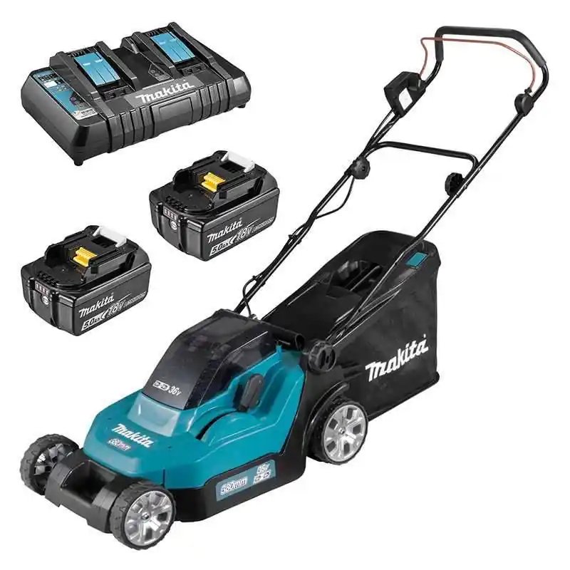 Tondeuse à gazon MAKITA DLM382PT2 38cm 2x18V Offre Spéciale