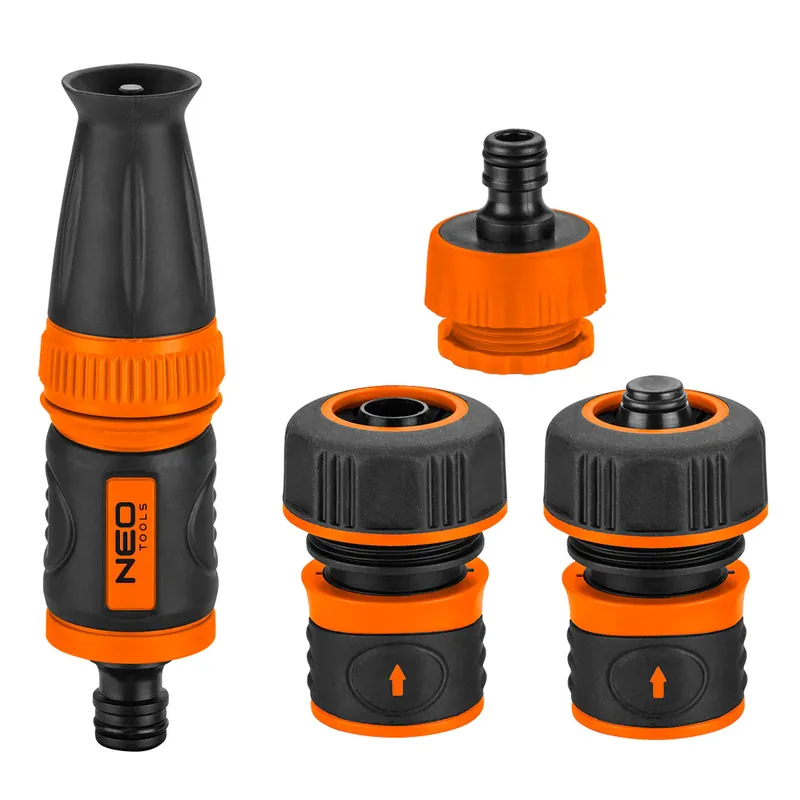 Solde Kit 3/4" avec pulvérisateur droit, robinets et raccordement au robinet - NEO TOOLS