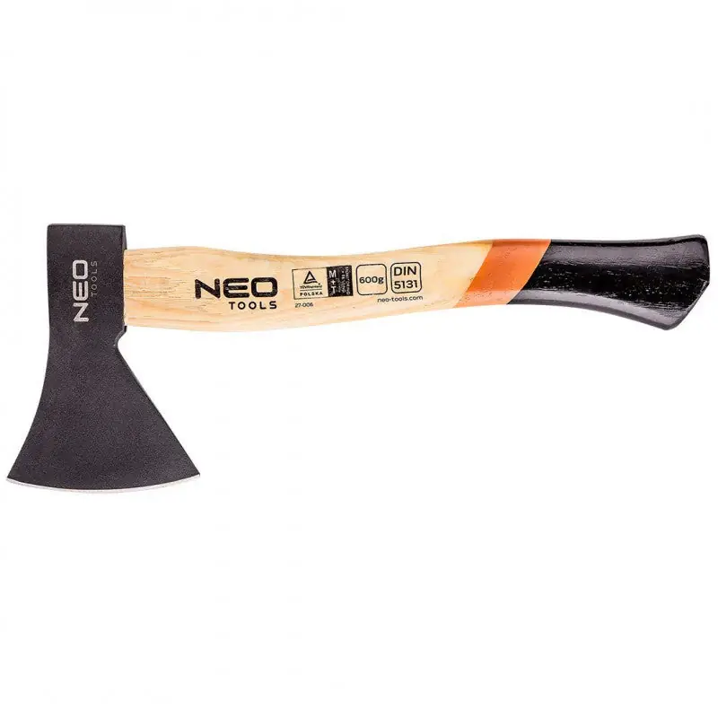 Livraison Express Hache NEO TOOLS 27-006 600 g manche en hickory