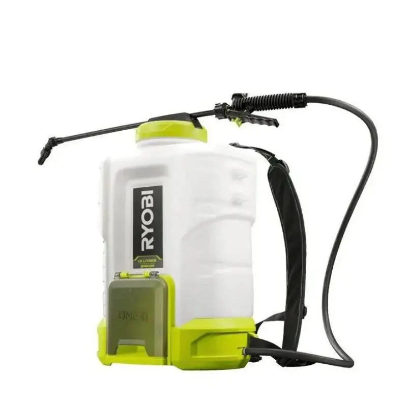 Pulvérisateur à dos 18V – RYOBI RY18BPSB-0 – jusqu‘à 6,2 bars – débit 1 l/min à 1,8 l/min – réservoir 15 L (vendu sans batterie) Super Prix