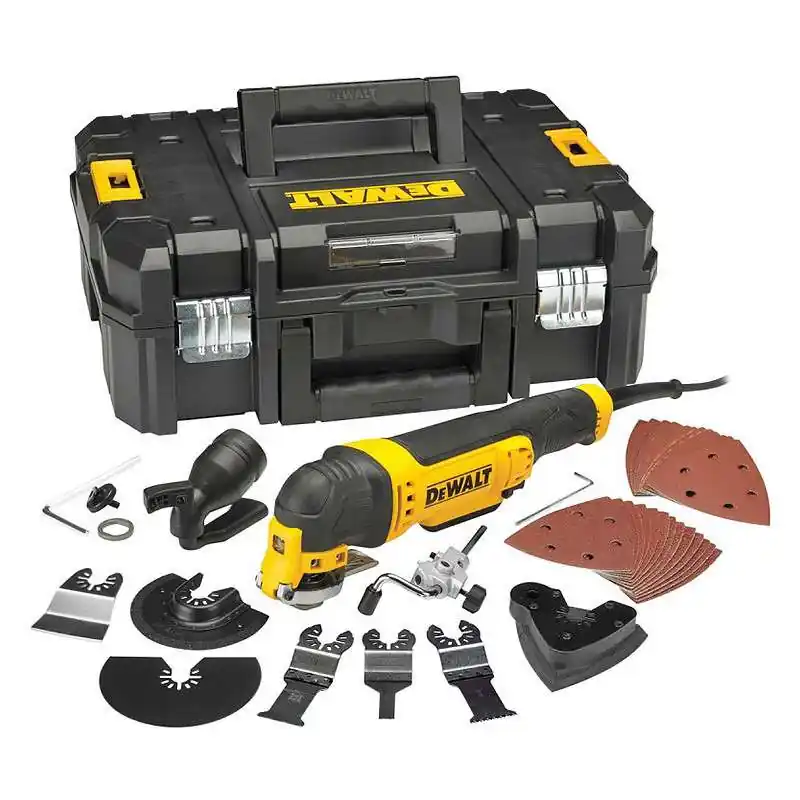 Outil multi-cutter oscillant 300W DEWALT DWE315KT-QS avec coffret et 32 accessoires Top Vente