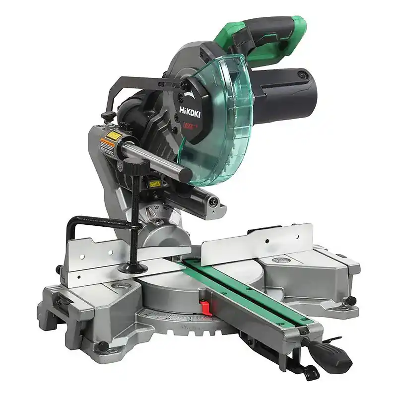 Scie à onglets radiale HIKOKI C8FSHGWAZ avec laser 1100 W 216 mm Haute Qualité