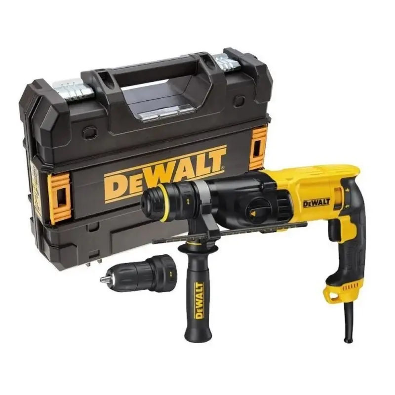 Meilleur Choix Perforateur SDS-Plus 3,0J 900W DEWALT D25144K-QS avec coffret