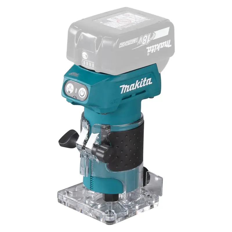 Affleureuse 18V LXT ®MAKITA – DRT52Z Li-Ion – Ø 6 mm (vendu sans batterie) Usine Directe