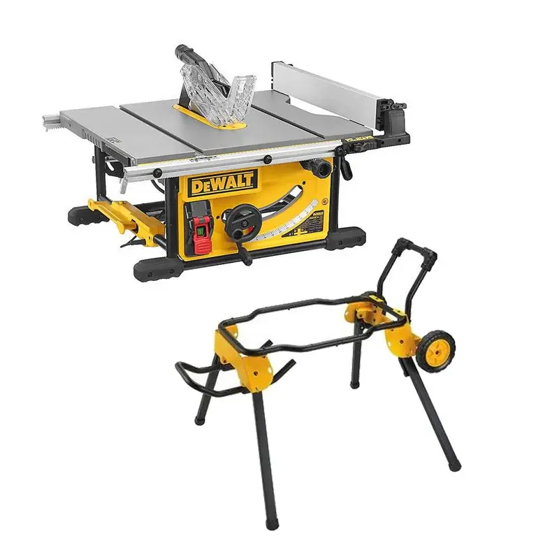Pack Scie sur table Ø250mm 2000W DEWALT DWE7492-QS avec piètement roulant DWE74911-XJ Acheter En Ligne
