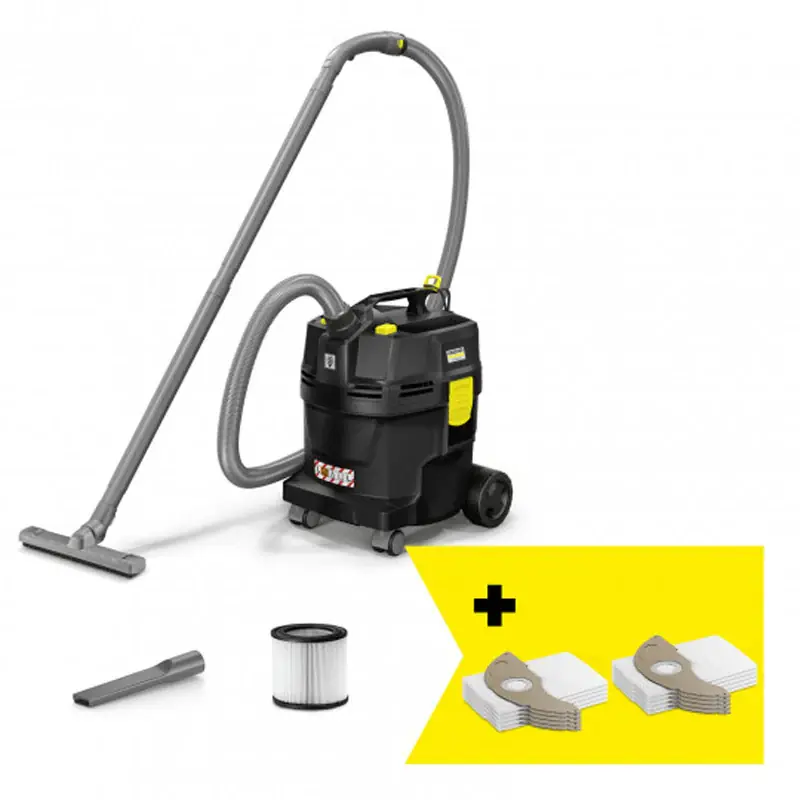 Petit Prix Aspirateur eau et poussières NT 22/1 Ap L KARCHER *EU (Go!Further) - 1.378-627.0 - en noir avec 50 % de plastique recyclé