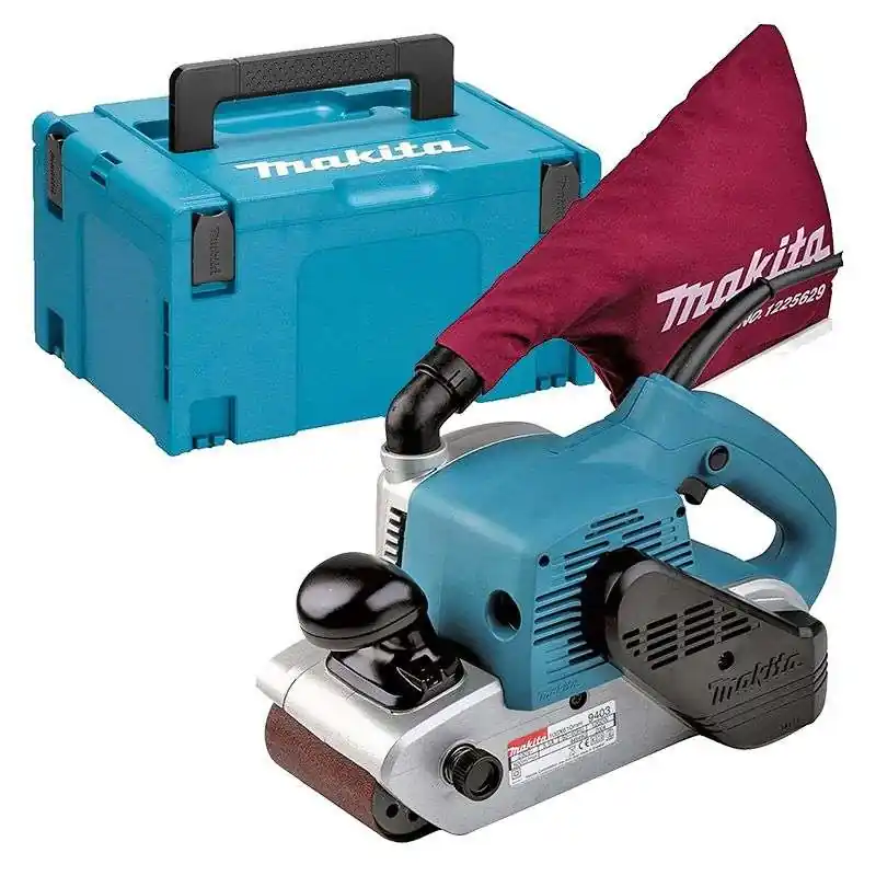 Expédition Rapide Ponceuse à bande MAKITA 9403J 1200W (100 x 610 mm)