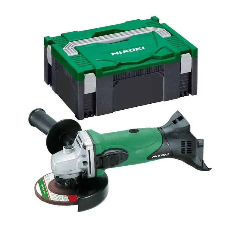 Meuleuse Ø125mm 18V (vendu sans batterie) Vitesse 9100tr/min En coffret HitCase Dernière Chance
