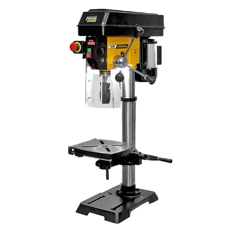 Retour Gratuit Perceuse à colonne d‘établi FEMI DIGIMAX 16B-PRO mandrin auto-serrant