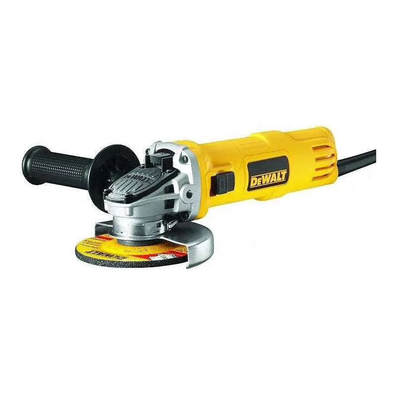 Meuleuse Ø125mm 1010W DEWALT DWE4207-QS avec interrupteur à glissière système et anti-redémarrage Promotion