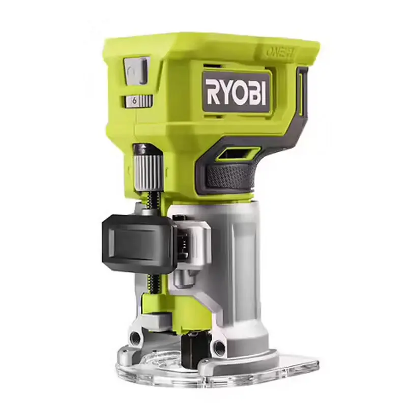 Usine Directe Affleureuse à bois RYOBI RTR18-0 18V 30 000 tr/min