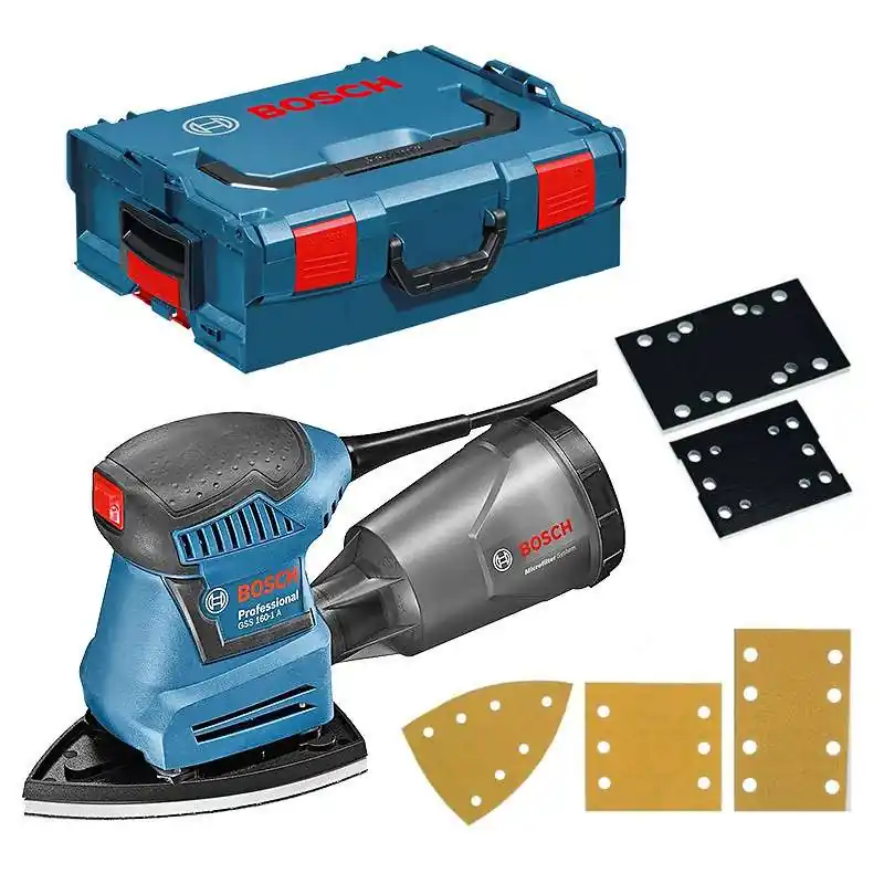 Ponceuse vibrante BOSCH GSS 160 multi Professional 180 W + L-Boxx Prix Réduit