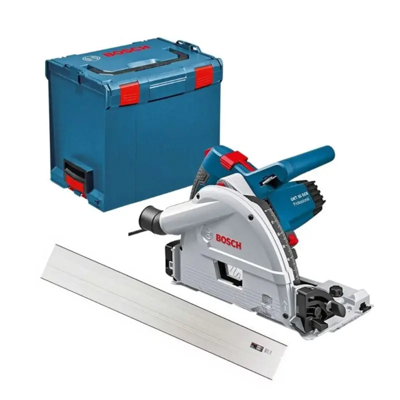 Scie Plongeante BOSCH GKT 55 GCE Professional + Rail de Guidage FSN 1400 Bon Marché