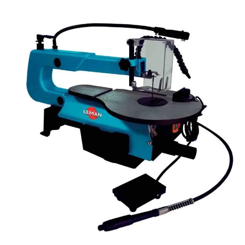 Scie à chantourner avec pédale – LEMAN – SAC407 – 400mm – 230V – 90W Remise