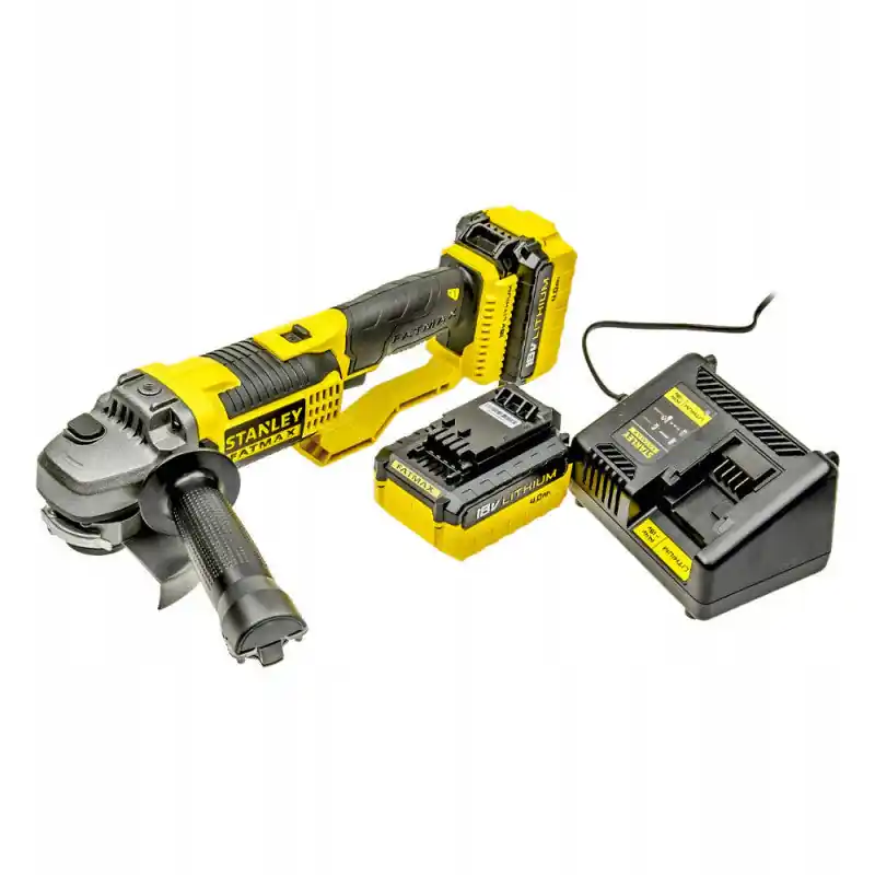 Meuleuse 125mm STANLEY FMC761M2 FATMAX Lithium 18V – 2 batteries 4,0 Ah V20 Offre Limitée