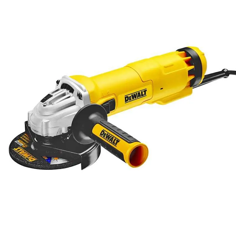 Dernière Chance Meuleuse Ø125mm 1400W DEWALT DWE4237-QS Interrupteur à glissière et système anti-redémarrage
