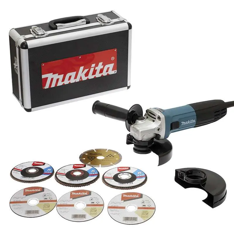 Meuleuse MAKITA GA5030RSP6 720W Ø 125mm (coffret alu) Dernier Modèle