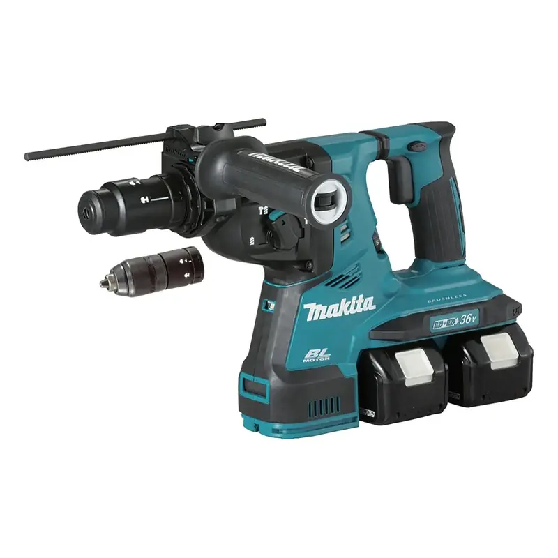 Perfo-burineur SDS+ Brushless 2x5Ah 36V LXT ® MAKITA DHR281PT2J en MAKPAC Populaire