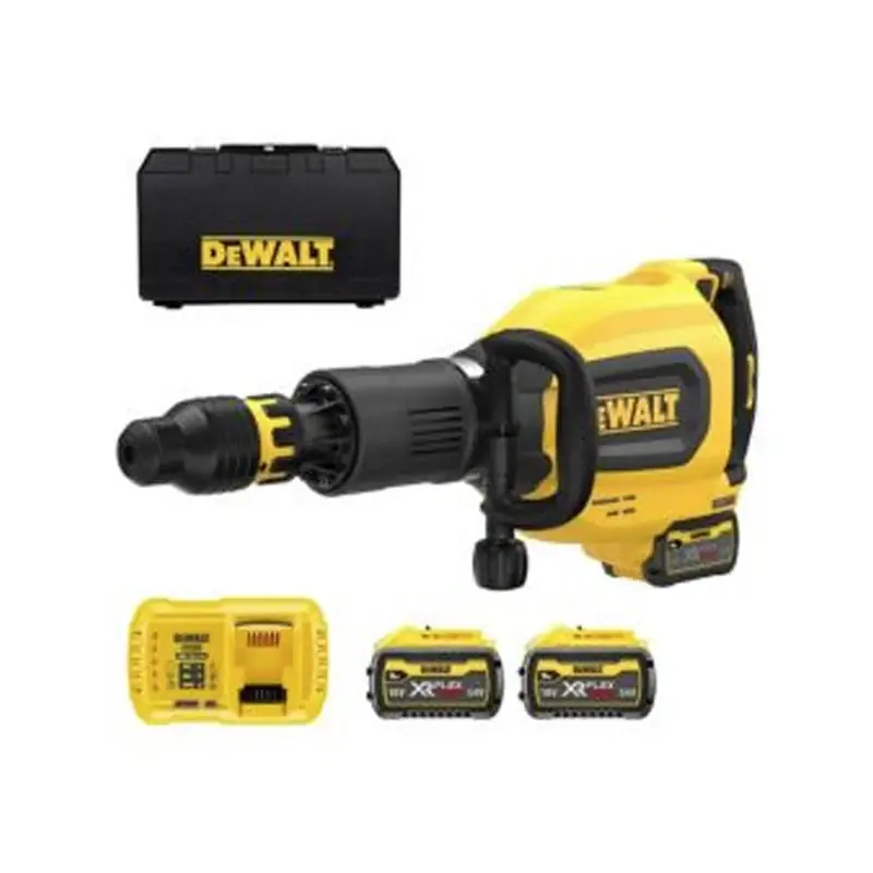 Commander Maintenant Marteau de démolition SDS-max XR FLEXVOLT DEWALT DCH911X3-QW 54V 3X3Ah Li-Ion Brushless 27J