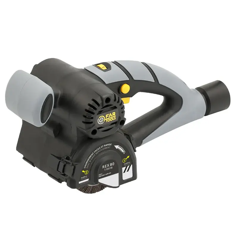 Rénovateur compact FARTOOLS REX80 420W – Brosse à lamelles incluse – 80 x 100 mm Usine Directe