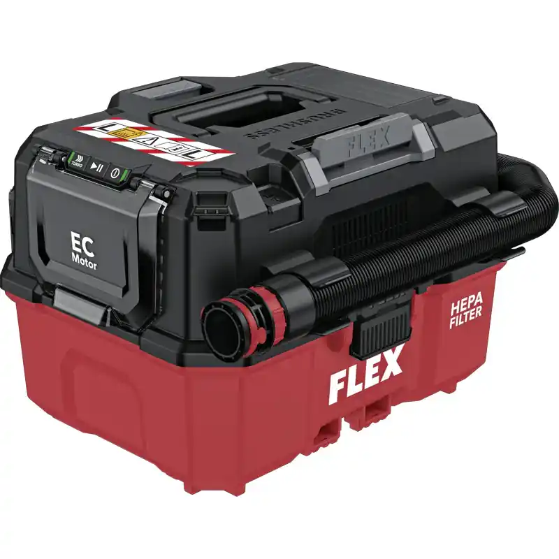 Aspirateur sans fil FLEX VC 9 L MC 18 RC compact 18V classe L Bon Marché