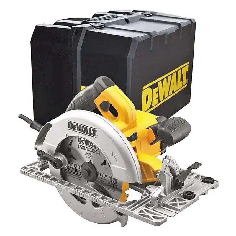 Scie circulaire Ø190mm 1600W DEWALT DWE576K-QS avec coffret Offre Exclusive