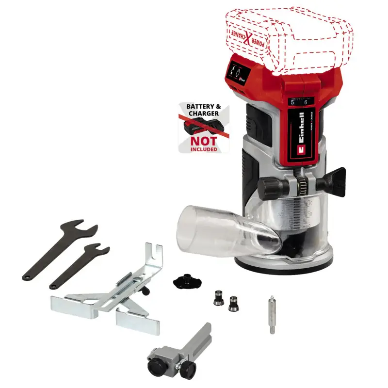 Commande En Gros Affleureuse sans fil 18V Brushless EINHELL TP-ET 18 Li BL-Solo Power X-Change (vendu sans batterie)