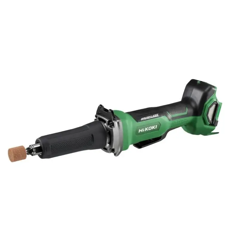 Meuleuse droite HIKOKI Ø50mm Brushless 18V – no batt/no charg. – inter sécu – Vit. var – coffret Haute Qualité