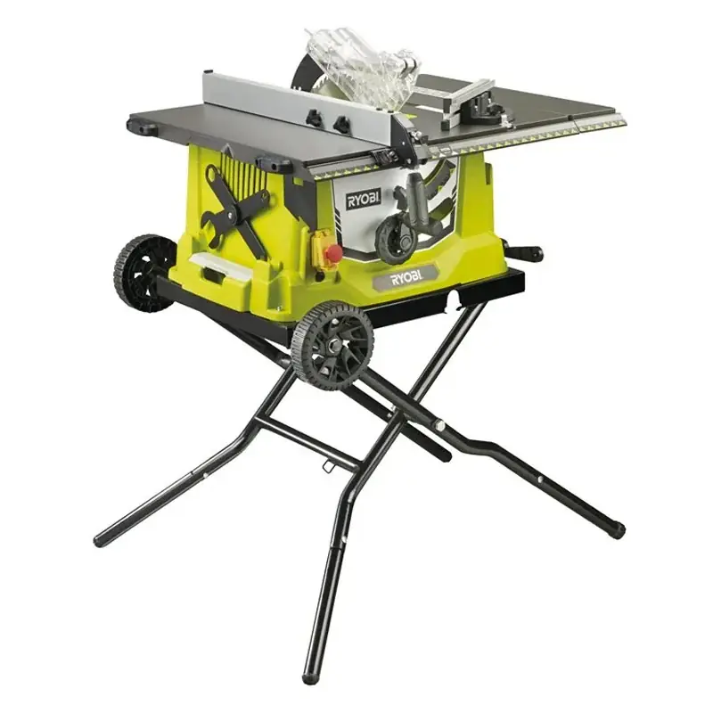 Commande En Gros Scie sur table 1800 W avec roulettes RYOBI RTS1800EF-G