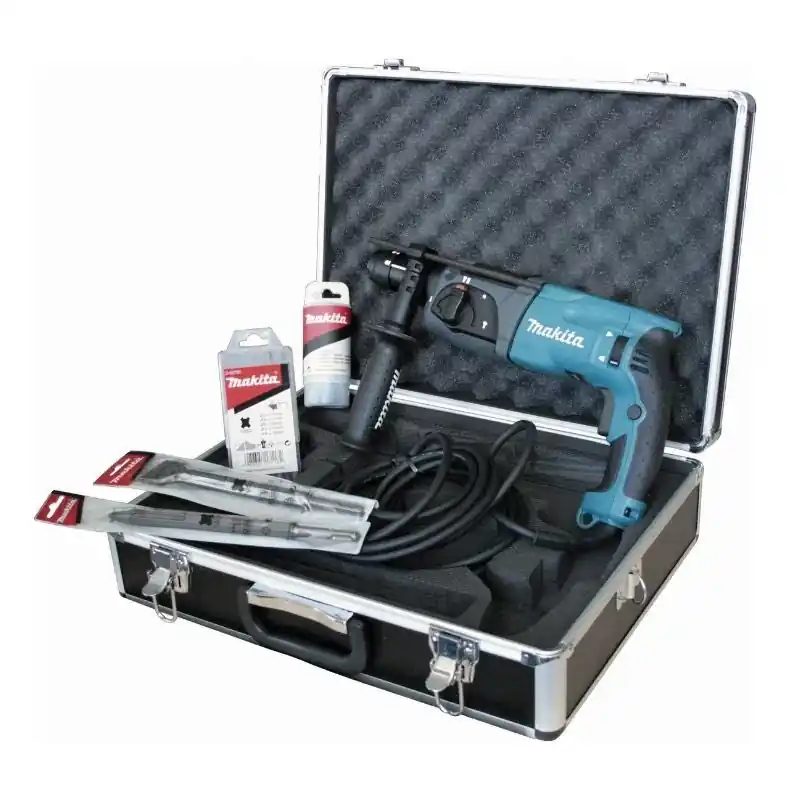 Perforateur-burineur SDS-Plus MAKITA HR2470TX1 780 W 24mm + coffret aluminium + accessoires Acheter Direct