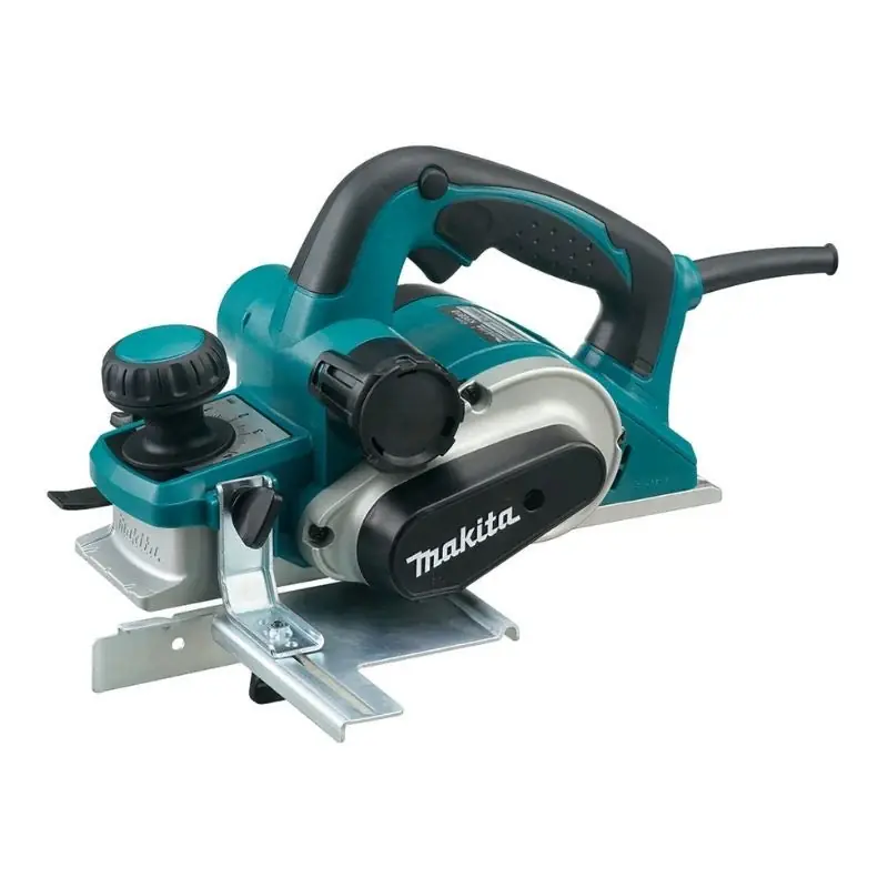 Prix Bas Rabot à battue électrique MAKITA KP0810J 850 W avec guide parallèle