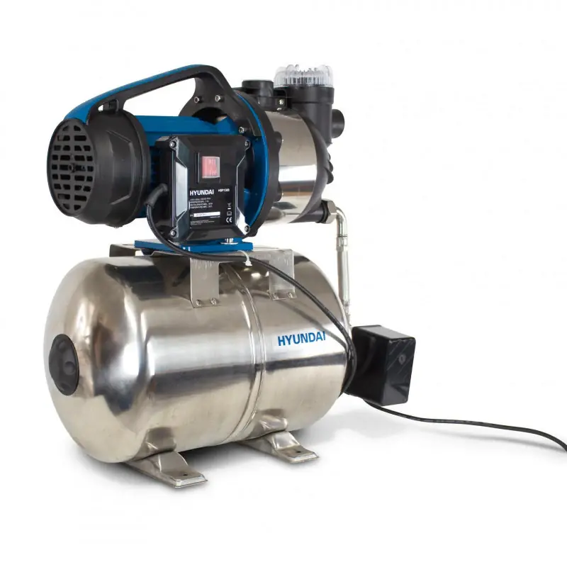 Surpresseur HYUNDAI HBP1300 – 1300W – 24L – 4500 L/h – Moteur induction Top Vente