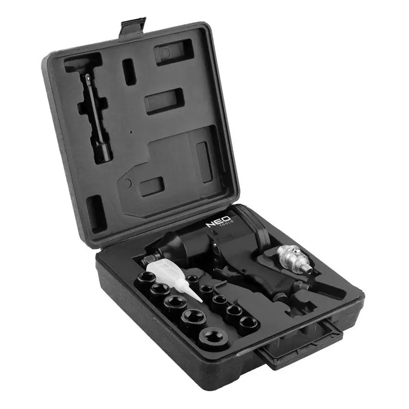 Prix Choc Clé à chocs pneumatique 1/2&Prime; 320 Nm avec douilles – NEO TOOLS – 14-502
